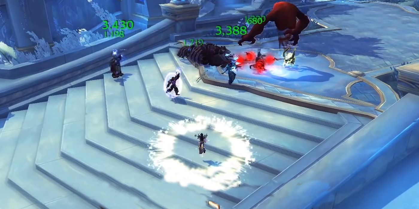 Healing a party away from the enemy - World of Warcraft Healer Guide