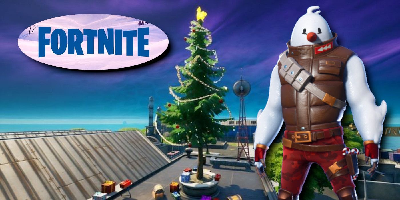 Where to find Holiday Trees to Dance at in Fortnite