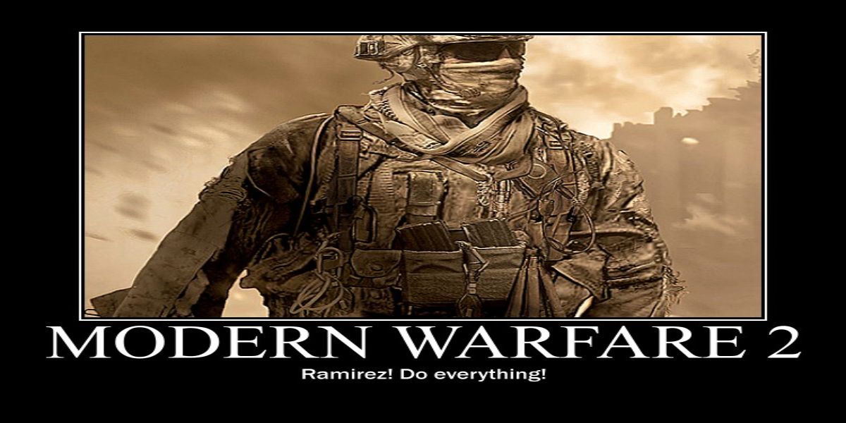 Image of a soldier with the caption _ramirez! do everything!_
