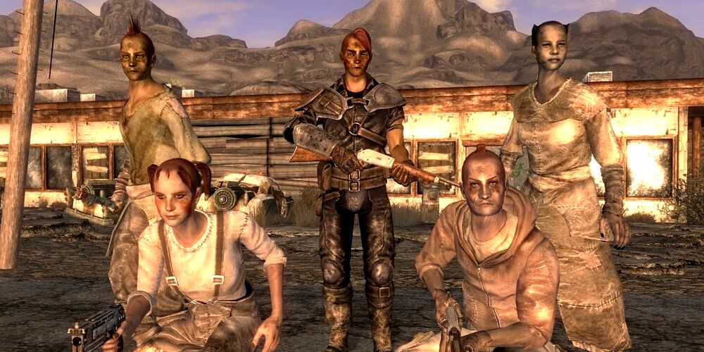 memnbers of the jackal gang in fallout 3 standing together