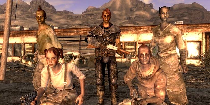 memnbers of the jackal gang in fallout 3 standing together