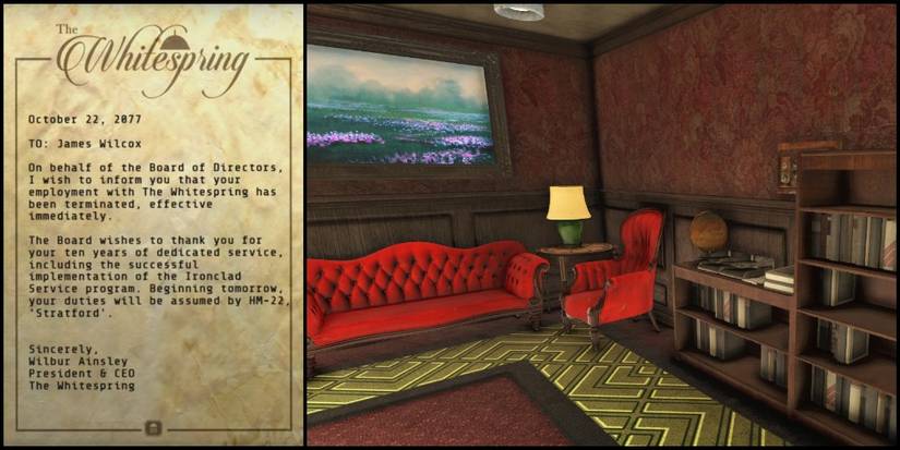 James Wilcox Letter And Location