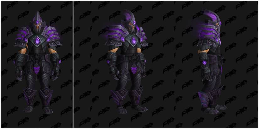 Kyrian Discordant Leather Set World of Warcraft Shadowlands