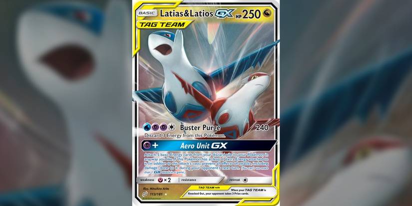 2 hoenn legendary dragon pokemon on the same tcg card.