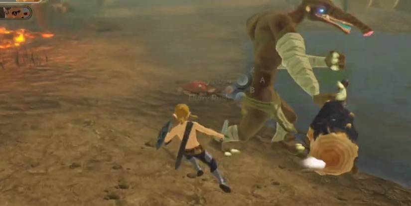 Link dodging an attack - Hyrule Warriors Age Of Calamity Tips