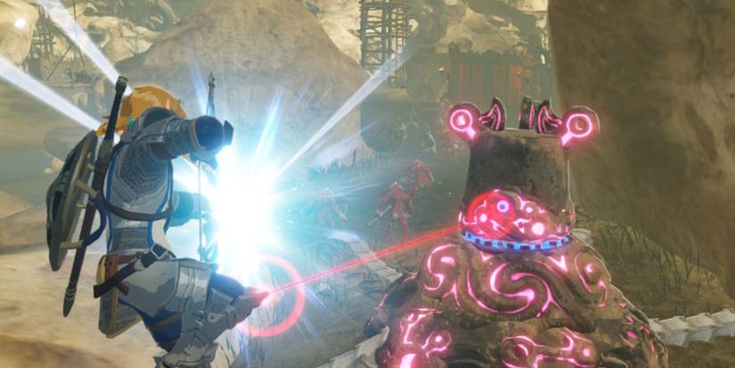 Link using an Elemental Rod - Hyrule Warriors Age Of Calamity Tips