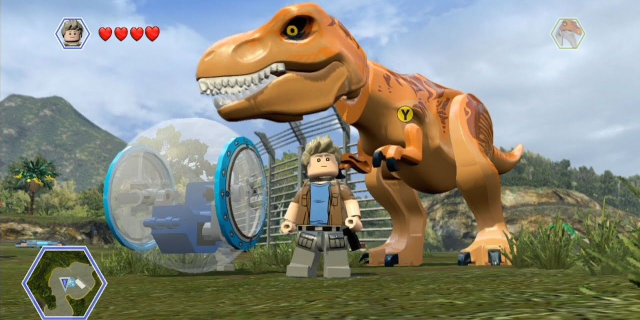 Looking for a level in Lego Jurassic World