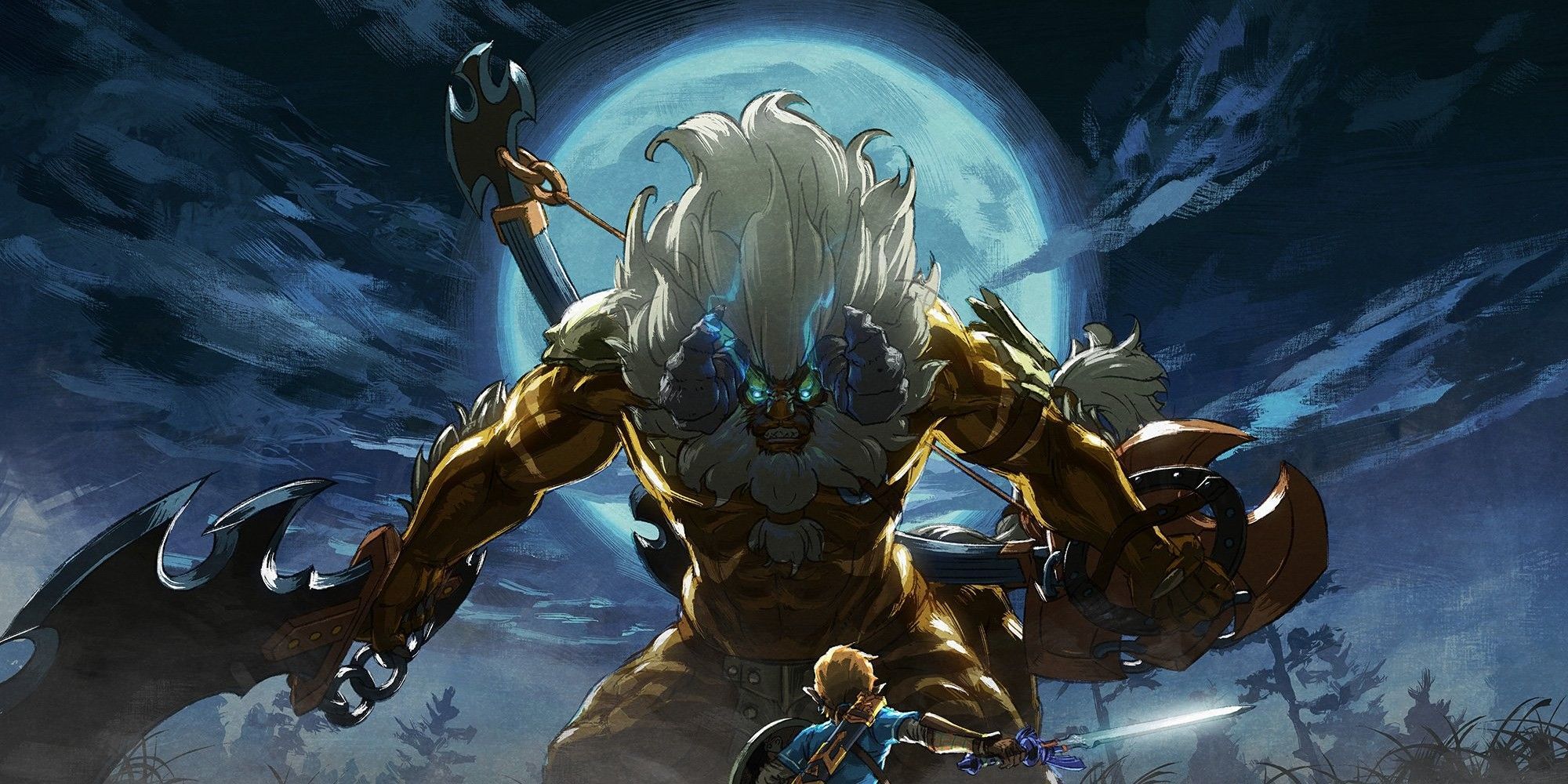 Lynel Artwork BOTW DLC