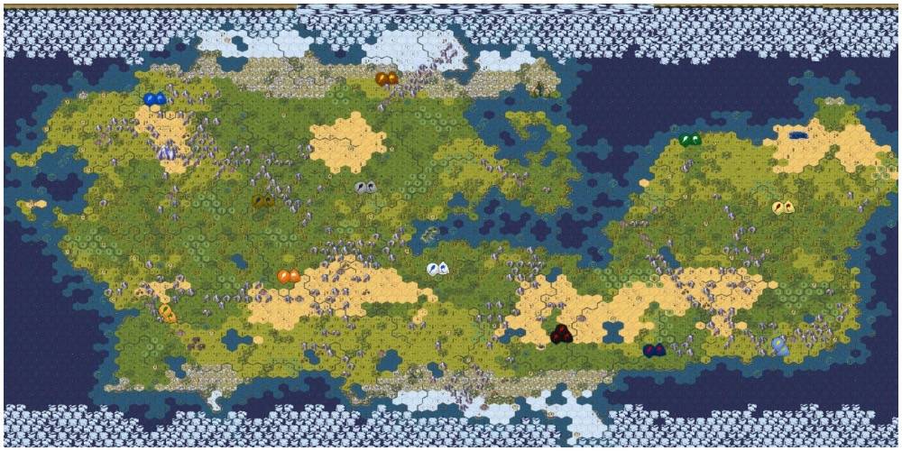 Civilization 6 Map Seeds You Need To Try Good Map Seed Gen Civ 6 4v4 Island 2022