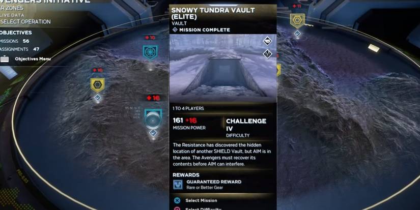 Elite Vaults in Marvel's Avengers