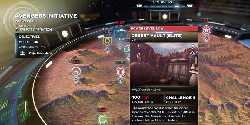 Elite Vaults in Marvel's Avengers