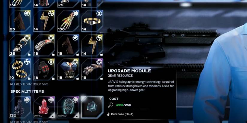 Upgrade Modules from Marvel's Avengers