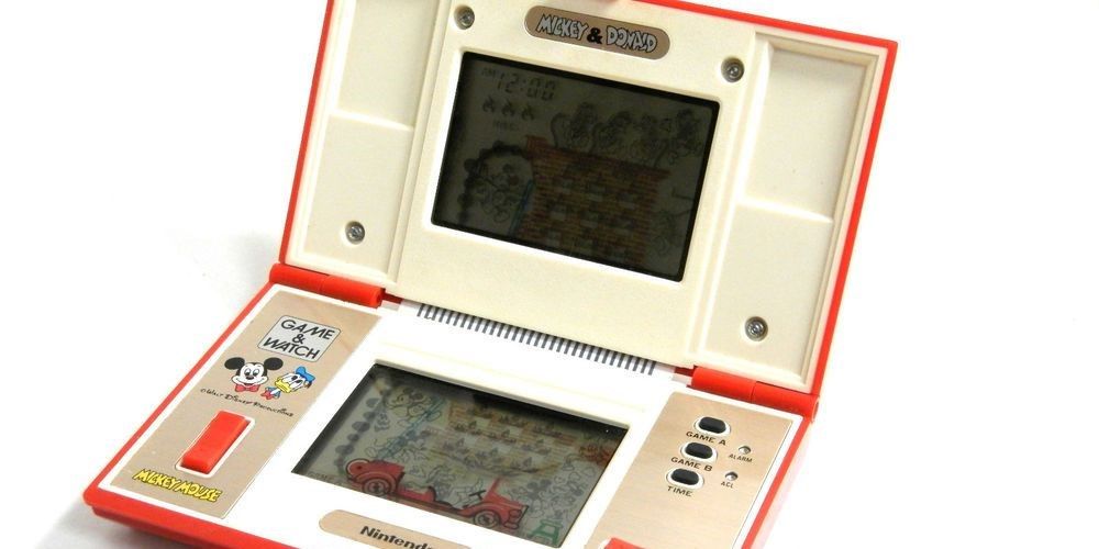 Mickey and Donald 1982 Game and Watch
