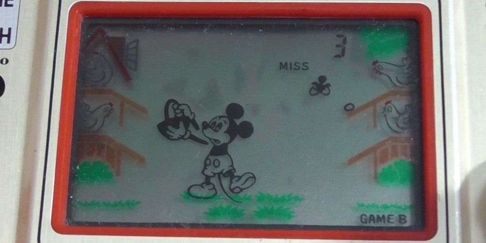 Mickey Mouse 1981 Game and Watch