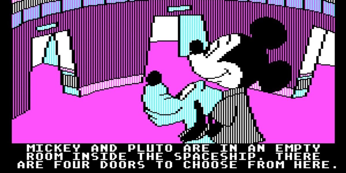 Mickeys Space Adventure 1984