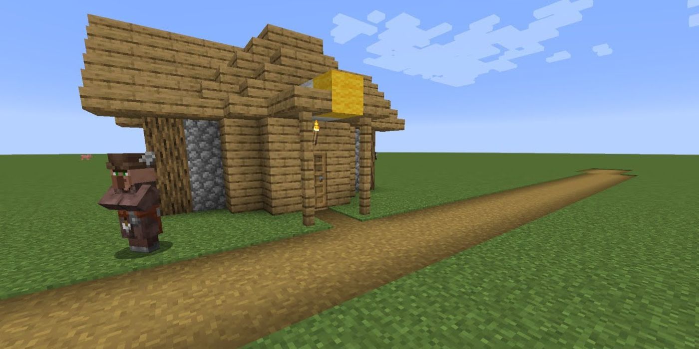 Minecraft fletcher villager house