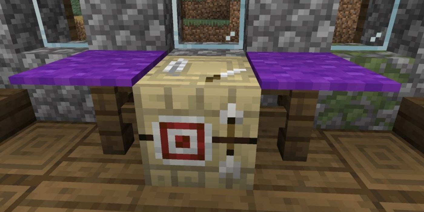 Minecraft fletching table