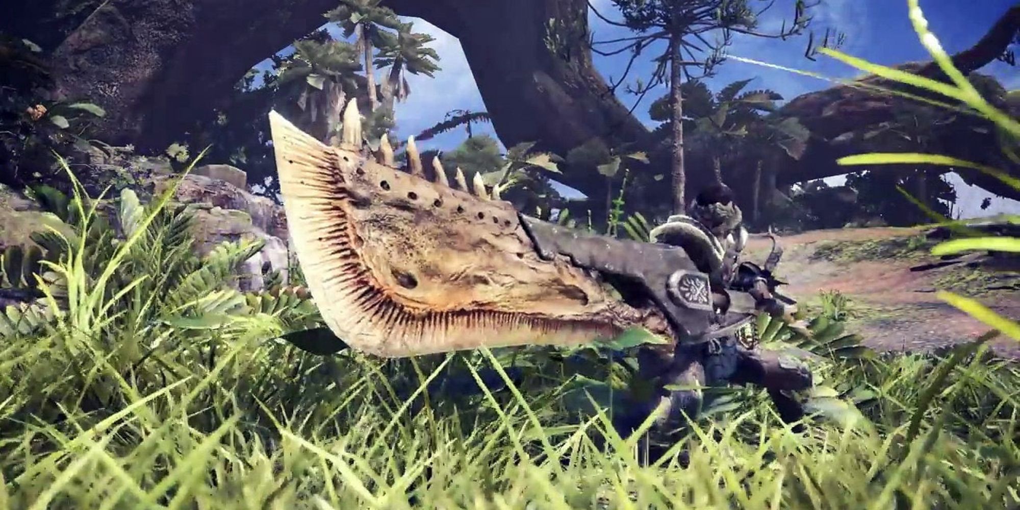 Monster hunter world greatsword