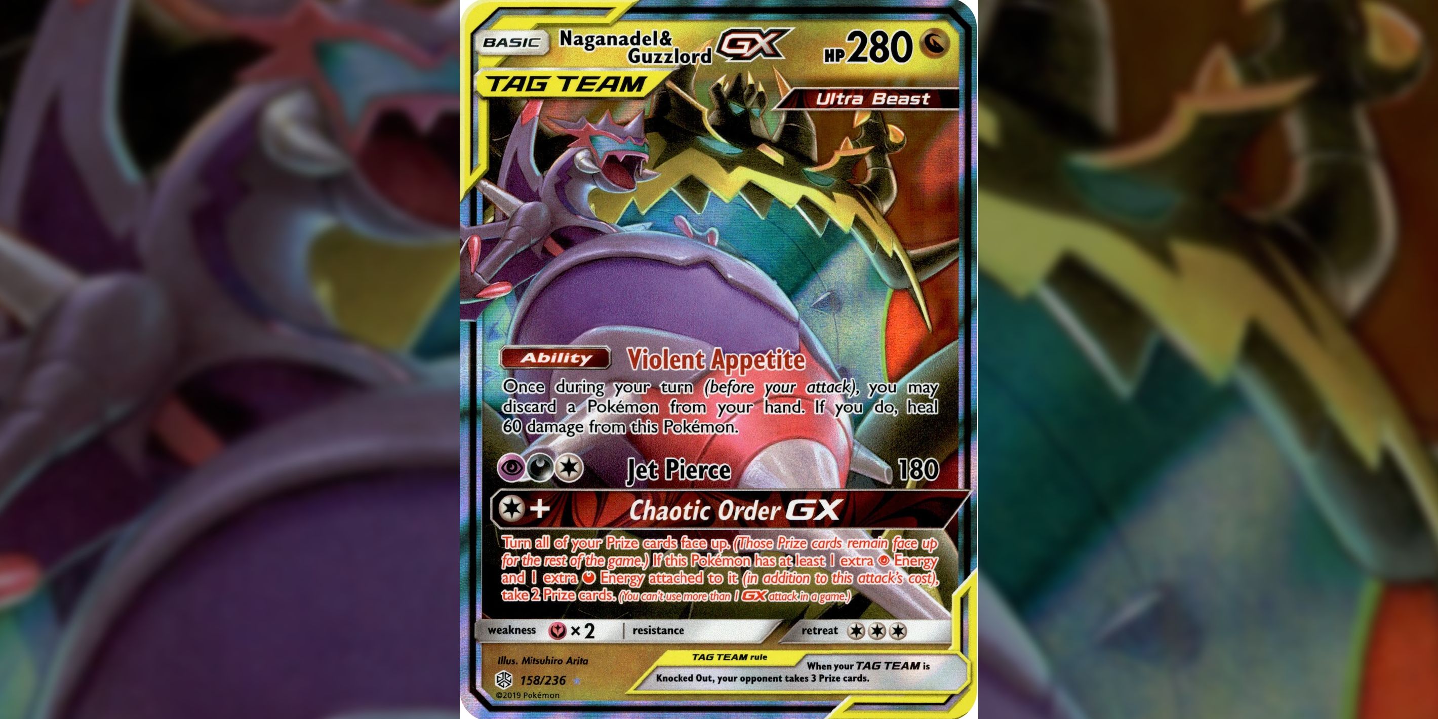 2 ultra beasts on the same card.