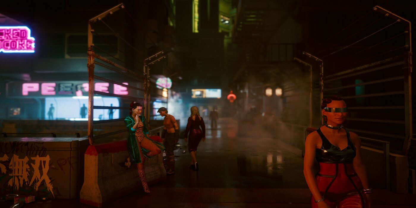 Night City Jig-Jig Street Joytoy Cyberpunk 2077