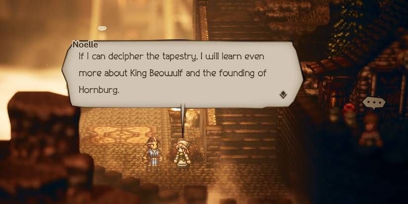 Olberic and Noelle in Everhold