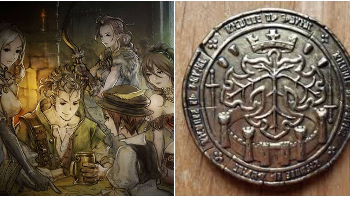 Octopath Traveler with Leaf (in-game currency)