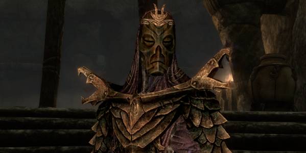 Otar the Mad rising from his sarcophagus