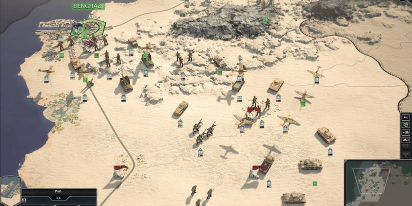 Strategy Panzer Corps 2 World Map