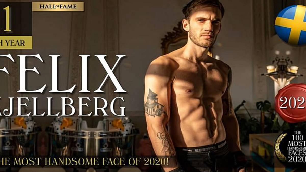 PewDiePie Most Handsome Face of 2020