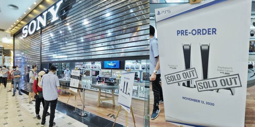 PlayStation 5 Sony Sold Out