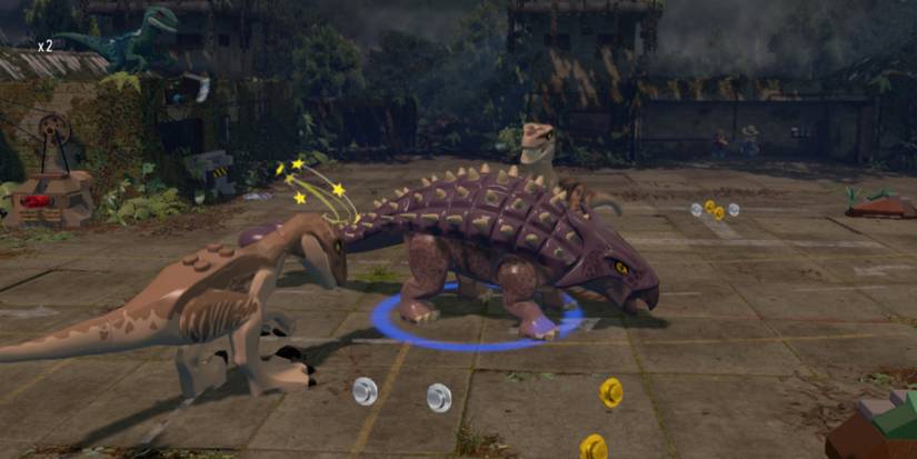 Playable dinosaurs in Lego Jurassic World