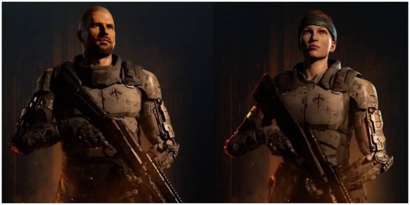 The male and female options for the player in Black Ops III