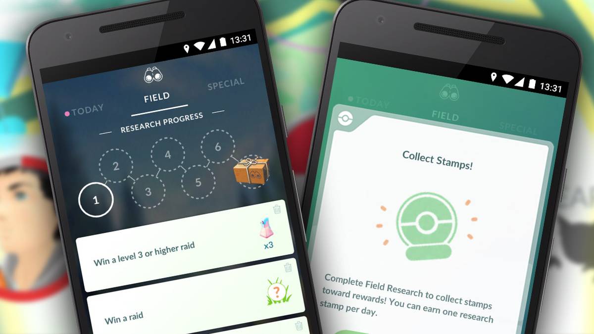 Pokemon Go Research Tasks 2020