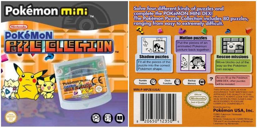 Pokemon Puzzle Collection