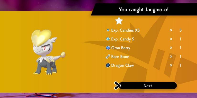 Pokemon Sword & Shield Dragon-Type Jangmo-o