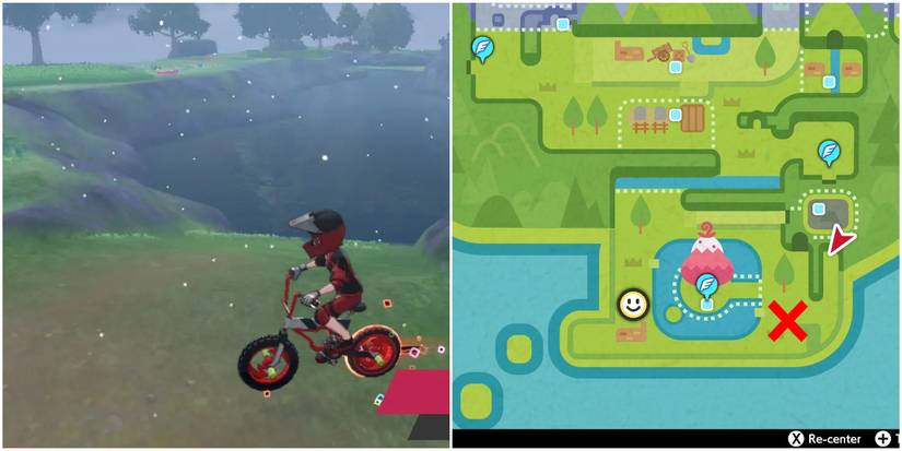 Pokemon Sword and Shield Crown Tundra Map Ballimere Lake