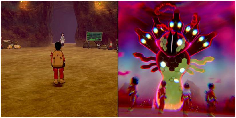 Pokemon Sword and Shield Max Lair Battling Zygarde