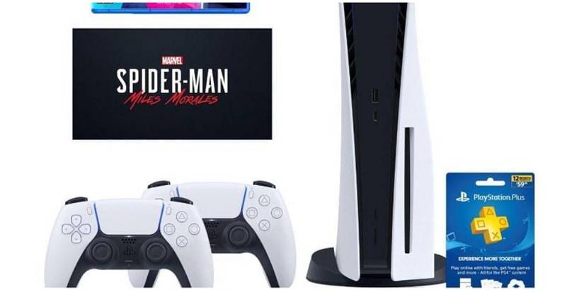PlayStation 5 bundle with PS+ and Miles Morales