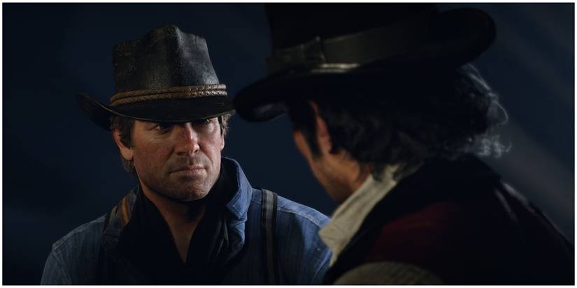 Arthur as he talks to Dutch