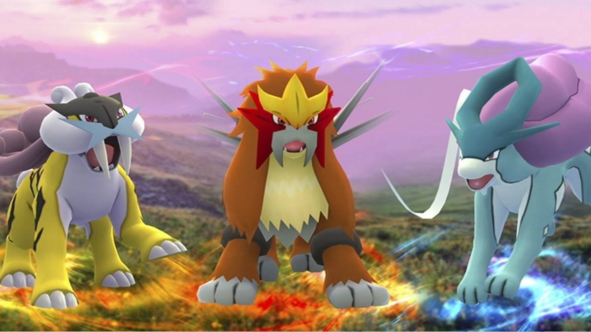 Gen 2 Pokémon Legendary Beasts