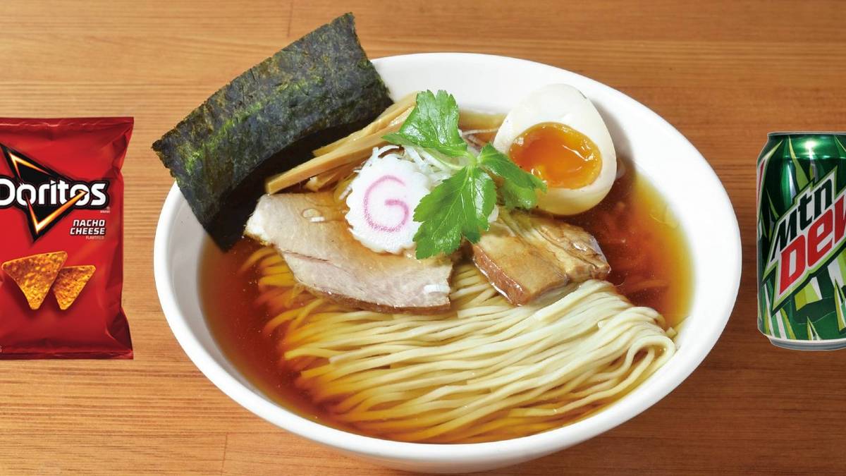 Ramen Doritos Mountain Dew