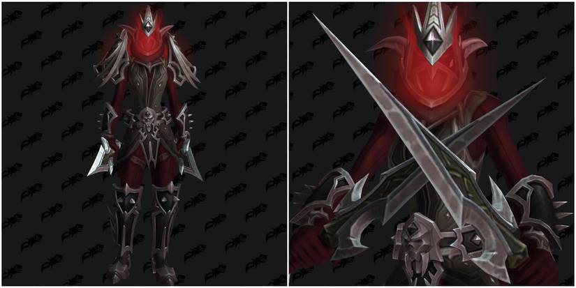 Rogue Transmog Ebony Death Shroud