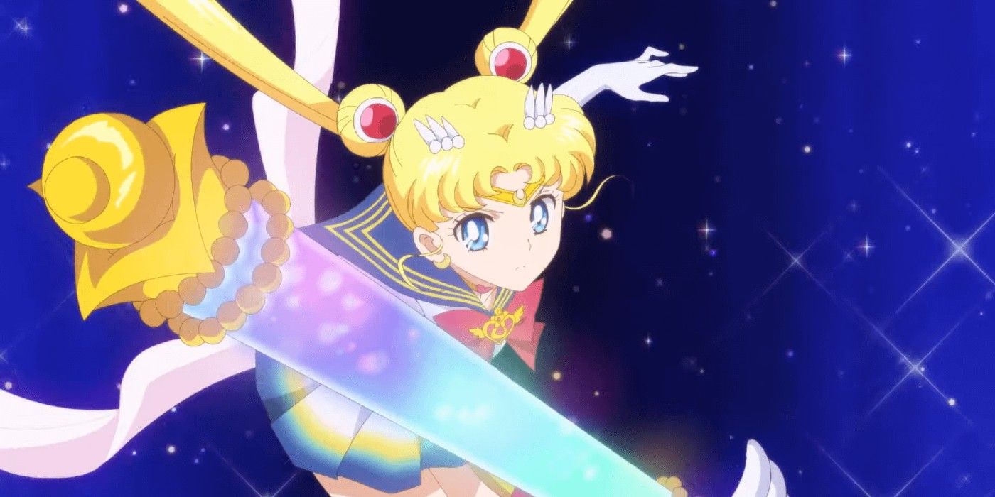 Shot of Usagi from the upcoming Sailor Moon Eternal movie.