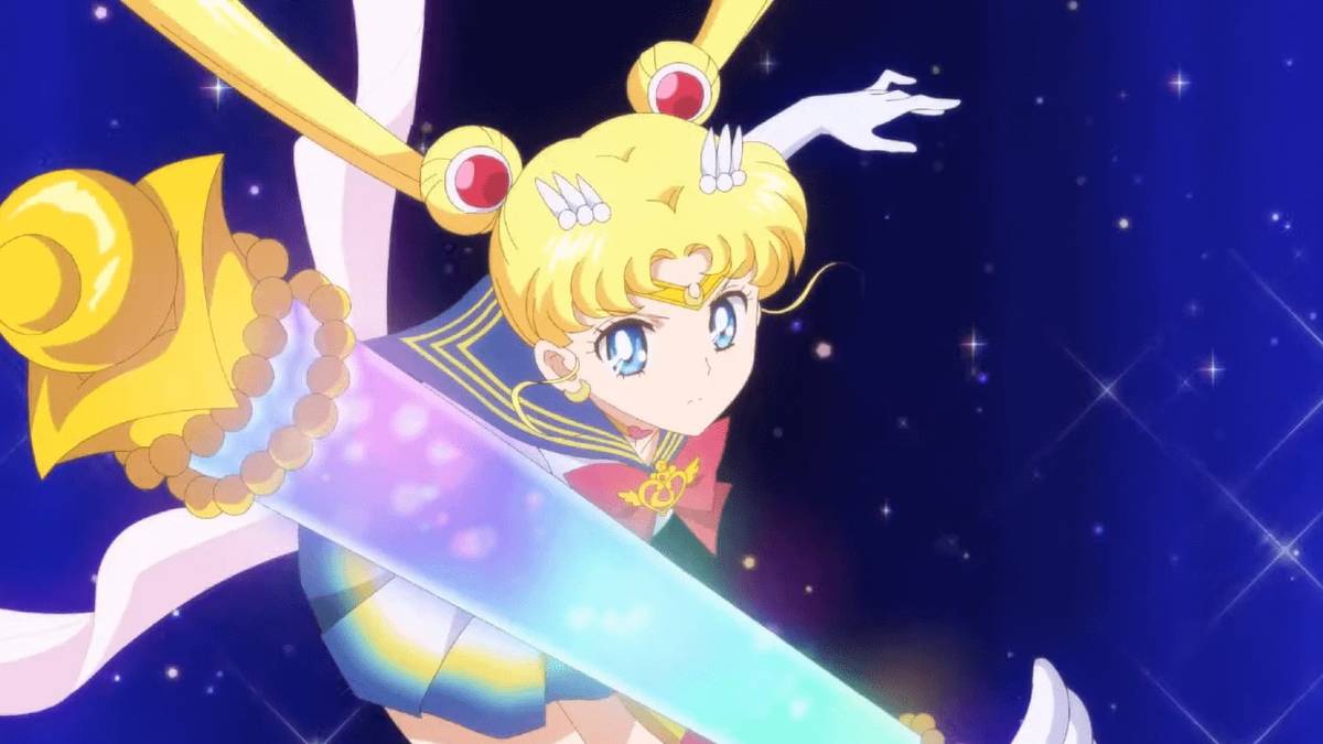 Shot of Usagi from the upcoming Sailor Moon Eternal movie.