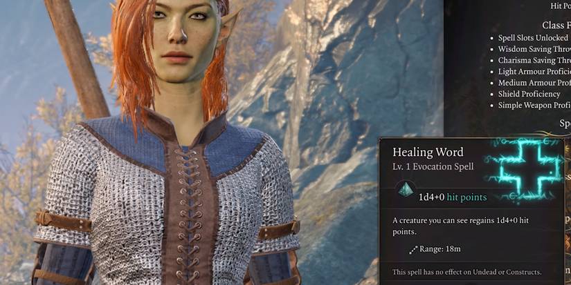 Selecting Healing Word - Baldurs Gate 3 Healer Tips