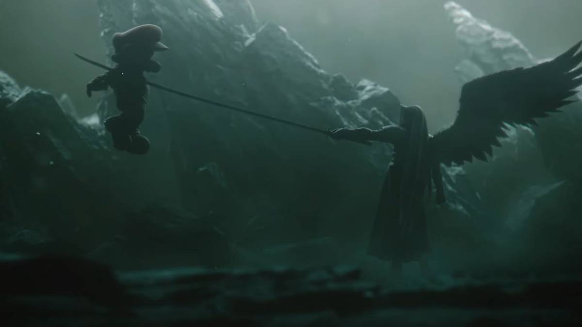 smash ultimate sephiroth mario