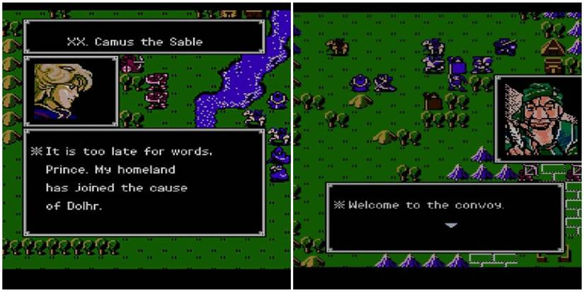 Shadow Dragon Dialogue Screenshot