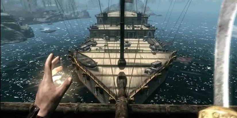 Skyrim the Katariah's mast where Windshear is