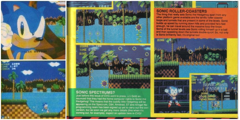 Sonic The Hedgehog (AmigaCommidore 64ZX Spectrum)