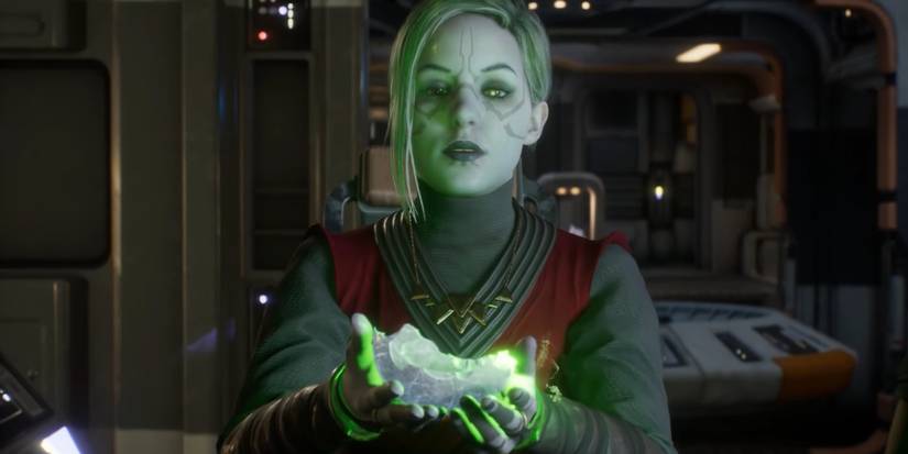 Star Wars Jedi Fallen Order Screenshot About Merrin Glowing